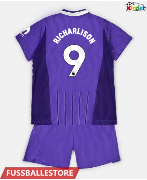 Günstige Tottenham Hotspur Richarlison #9 3rd trikot Kinder 2026-27 Kurzarm (+ Kurze Hosen)